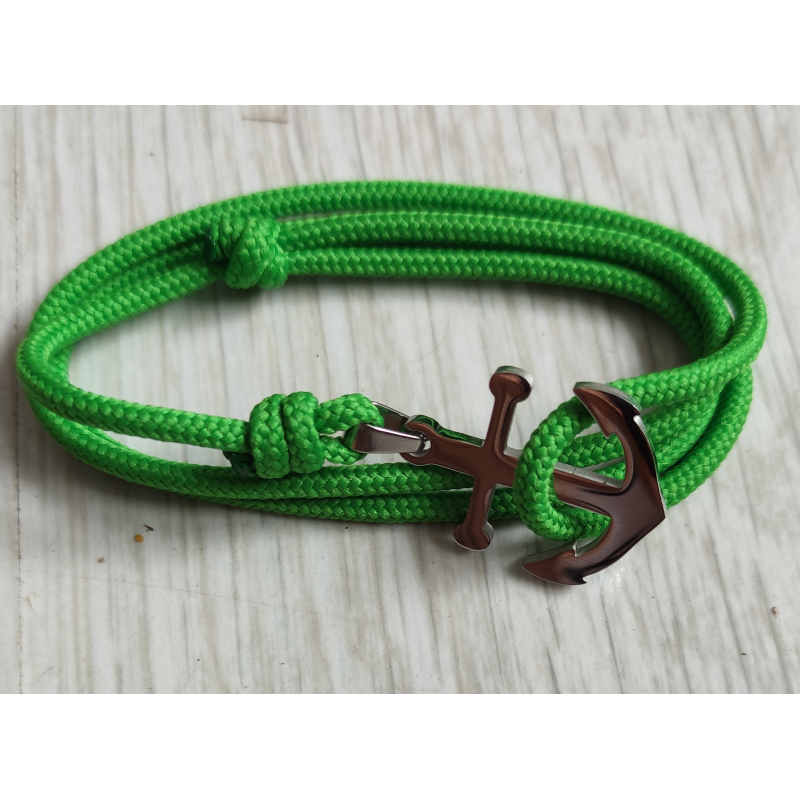 PULSERA ANCLA ACERO