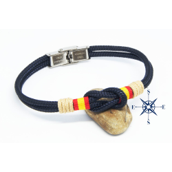 PULSERA NUDO LLANO CON...